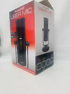 M-Audio Uber Mic Pro USB Switchable Polar Patterns & Software YouTube DJ • $100