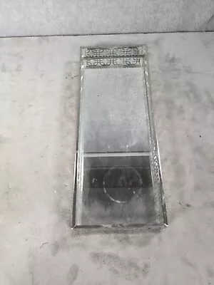 Vintage MCM Metal Vanity Mirror Tray For Dresser Perfume Holder 13  X 5  • $34.98