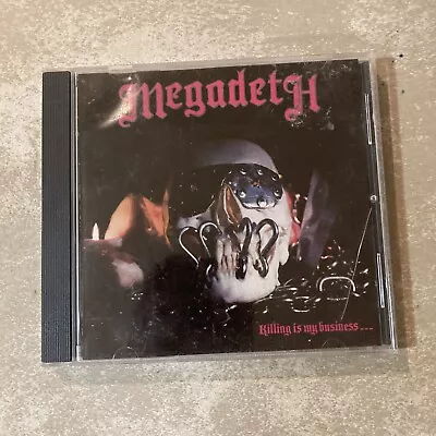 Megadeth Killing Is My Business CD 1985 Combat 88561-8015-2 • $21.95
