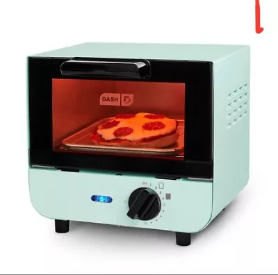 DASH Mini Toaster Oven Cooker For Bread Bagels Cookies Pizza Paninis & More • $35