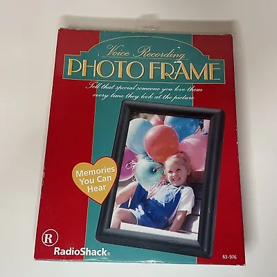 RadioShack Voice Recording Photo Frame 63-976 - New Open Box • $17.99