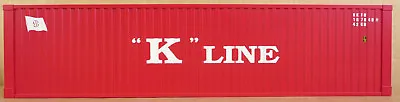 USA Trains K Line KKFU107049 40' Container NOS MIB G-Gauge • $99.99