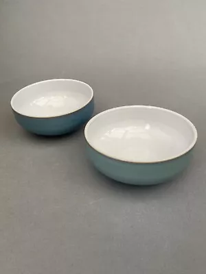 £20 • Buy Denby Azure 2 X Cereal Soup Bowls 6 