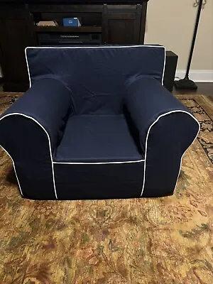 Pottery Barn Kids My 1st Chair 20x20x20-blue-No Spots/stains- New Never Used • $60