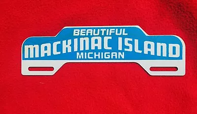  Beautiful Mackinac Island Michigan License Plate Topper   • $29.95