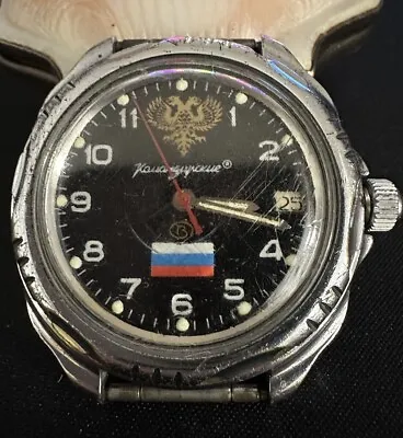 Military Commander's Mechanical Watch  Vostok  • $90