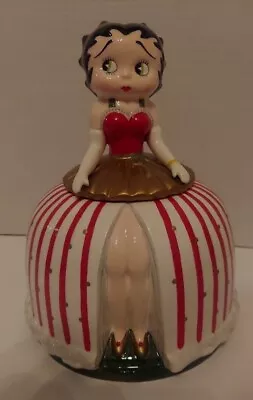 Vtg Betty Boop Vandor Ceramic Cookie Jar Limited Edition 1995 Full Skirt Dress  • $79.99