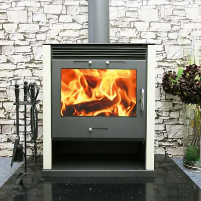 Ruben B WHITE Back Boiler Stove (2 Ports) • £1199.99