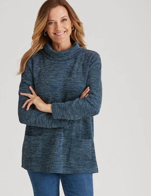 $21.63 • Buy Millers Long Sleeve Ribbed Roll Neck Top Womens Clothing  Tops T-Shirt
