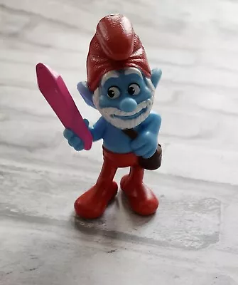 2013 McDonalds SMURFS - PAPA SMURF Figure Happy Meal Toy • $7.99