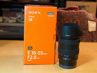 Sony 16-55mm F/2.8 G Zoom Lens For Sony E-mount APS-C Cameras SEL1655G • $925