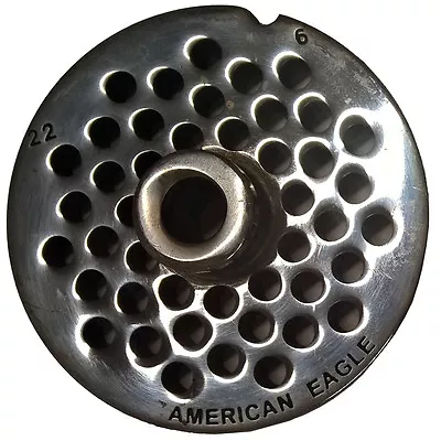 American Eagle AE-G22N/06-06 #22 Grinder Plate 1/4(6MM) • $86.75