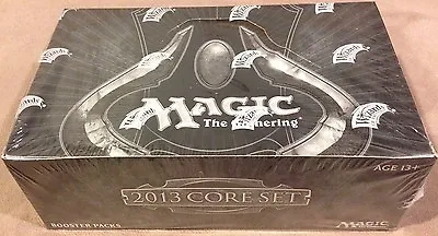 Magic The Gathering MTG 2013 Core Edition (M13) Fact Sealed 36 Pack Booster Box • $179.95