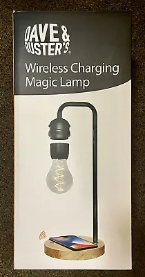 Wireless Charging Magic Lamp & Magnetic Bulb! Dave And Buster's Exclusive! NIB! • $29.99