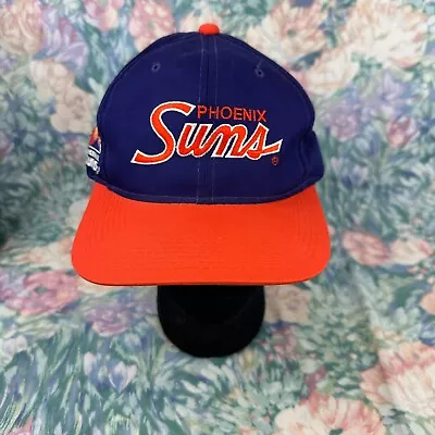 VTG 90s NBA Basketball Phoenix Suns Snapback Sports Specialties Script Hat • $29.99