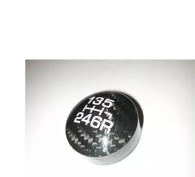 Peugeot 306 Rallye Carbon Fibre Gearknob Insert • $104.42