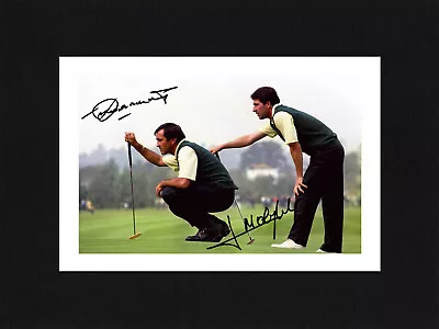 £7.49 • Buy 8X6 Mount SEVE BALLESTEROS & OLAZABAL Signed PHOTO Print Golf ReadyTo Frame