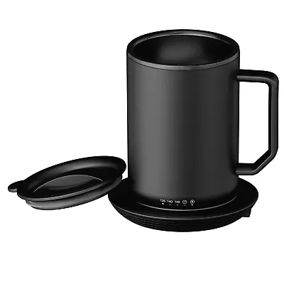 12oz. Stainless Steel Self Heating Coffee Mug With Lid 3.5  X 3.5  X 5  • $35.98