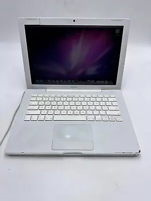 Vintage MacBook 13  White Early 2008 41 A1181 AS-IS 500GB HDD • $49.99