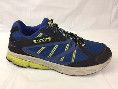 Montrail Ferocity Mens 10 Med Running Shoes Sneakers Blue Black GM2208-437 Shoes • $44.99