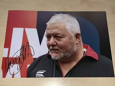 Darryl Fitton Dart BDO WDF Player Signed Signed Autograph Photo 20x30 • £34.06