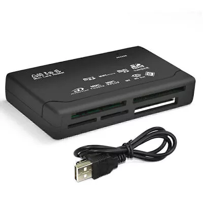 All In One Memory Card Reader USB External Adapter For Mini Micro M2 MMC XD CF • $8.13