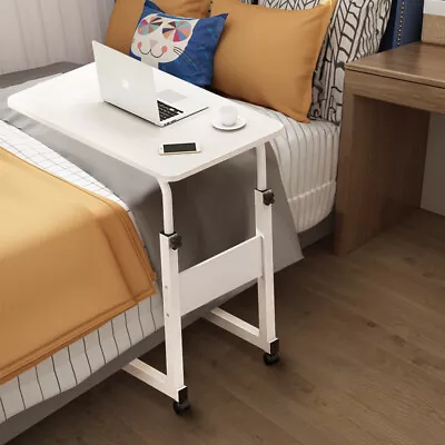 Over Bed Table Tray Adjustable Height Mobility Aid Hospital Chair Laptop Tray • £19.94