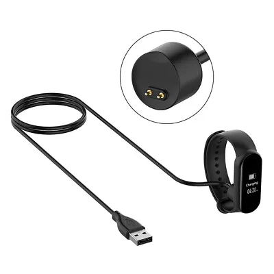 Fast Charging Cable Magnetic Watch Charger For Xiaomi Miband 5 6 7 Mi Band • £3.59