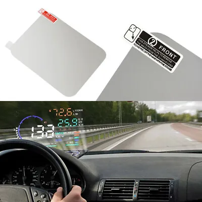 1PC Car Special HUD Head Up Display Reflective Film Decal Sticker Accessories • £3.56