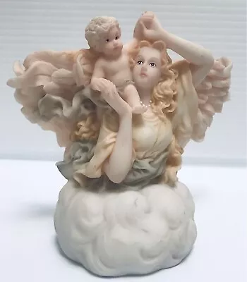 Seraphim Classic Heaven Sent Collection Hope Eternal Angel & Baby With Music • $35