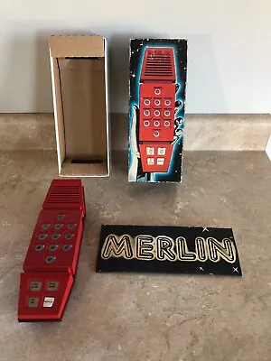 Vintage 1978 Merlin The Electric Wizard Electronic Game Works • $48