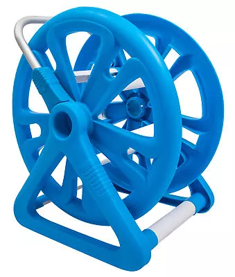 Portable Swimming Pool Vacuum Storage Reel 42ft Capacity With Aluminum Handle • $52.20