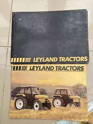 Leyland Tractors 502-802 Range Carded File Huge Fold Out Poster Style Brochure • £25.99