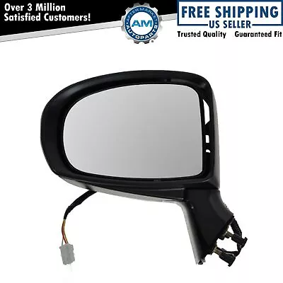 Mirror Power Smooth Black Driver Side Left LH For 09-13 Toyota Venza • $46.27