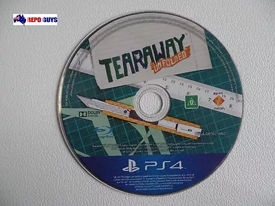 Tearaway Unfolded For PlayStation 4 PS4 X-Display Item - DISC ONLY • $26.99