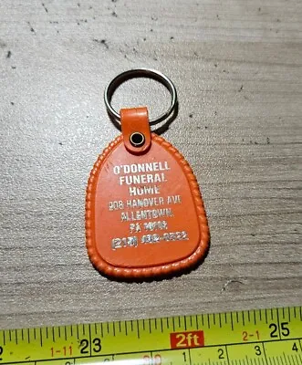 Vintage O'Donnell Funeral Home Allentown PA Advertising Keychain • $14.99