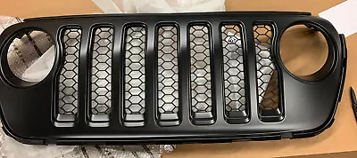 2020-2024 Jeep Gladiator Satin Black Grille New Mopar OEM • $455.88