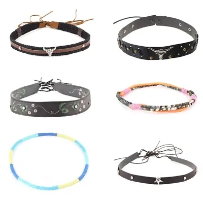 Hat Bands For Cowboy Hat Conch Hat Straw Hat Bands Western Hat Belt • £5.88