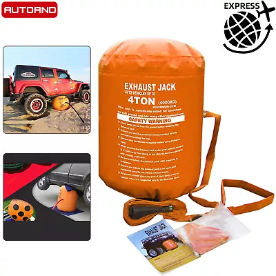 4 Ton Exhaust Jack Air Bag Jack Air Jack Lift For Off-road Car SUV Van Lifting • $159.99