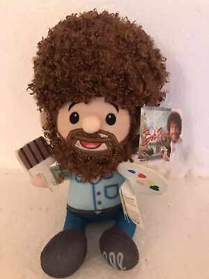 £29.99 • Buy Fiesta Bob Ross Soft Plush Toy 9”’ W/ Paint & Brush With Tag