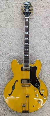 Epiphone EOSHNAGH Sheraton Series Natural 6 String RH Hollowbody Electric Guitar • $899