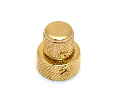 $24 • Buy (1) Genuine Fender Gold Stack Knob For American Deluxe P Bass 005-8337-000