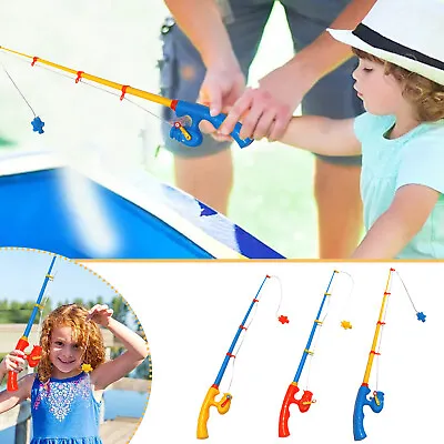 6 Durable Fishing Rods  Educational Learning Fishing Game Toys For Kids 3+ • $22