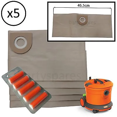 Large Dust Bags & Air Fresheners For Vax VCC-08 Vacuum Cleaner Hoover VCC08 • £9.63