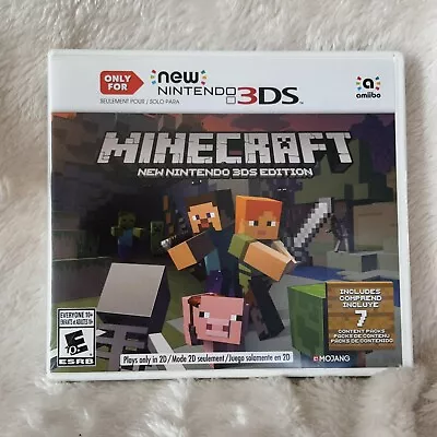 Minecraft Nintendo 3ds Edition Video Game Cartridge And Original Case • $24.99