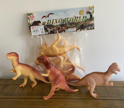 £9.99 • Buy Pack Of 3 Plastic 10” Dinosaurs Action Figure Toy Gift