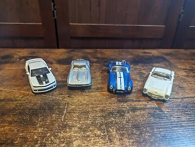 Lot Of 4 Diecast Cars KINSMART 1:34-38 - Corvettes #T2 • $29.25