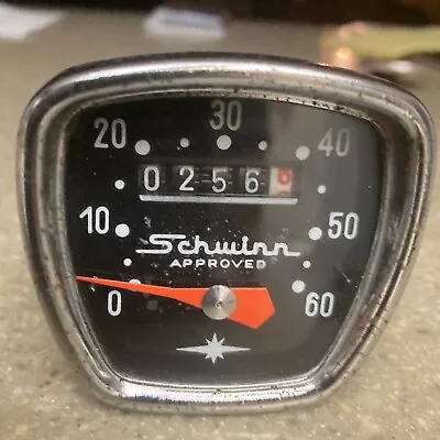 Vintage Schwinn Approved Huret Bicycle Speedometer Head • $39