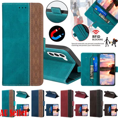 For Vivo Y21 Y21S Y33S Y12 Y11S Wallet Case Leather Flip Shockproof Magnet Cover • $13.29