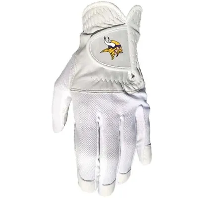 Minnesota Vikings NFL Mesh Leather Golf Glove Left Hand For Right Handed Golfer • $28